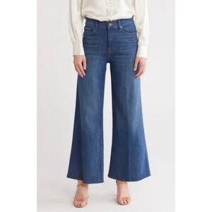 Frame Denim Le Crop Palazzo High Rise Wide Leg Jeans Size 30